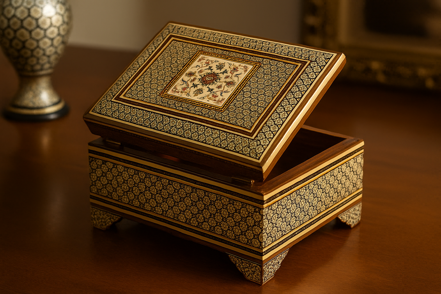 خرید بهترین انواع محصولات خاتم کاری با قیمت عالی