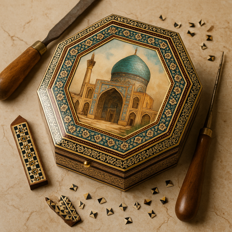 خاتم کاری چیست؟ آشنایی با انواع، ابزار و مراحل خاتمکاری